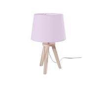 Atmosphera - Lampe trépied enfant - rose H31 cm