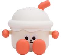 Lampe de chevet en silicone à 3 niveaux de gradation Lampe de chevet 1200mAh USB rechargeable Lampe mignonne pour enfants Garçons Filles Adultes Chambre Kawaii Décoration de chambre Blanc