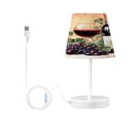Lampe de chevet Ffy33_29632__a_coaster_with_a_red_wine_bottle_a_glass_of_burgun_a96f4854-5bd4-469a-81a1-fc1166fcc5a1 Lampe de chevet LED abat-jour en tissu petite lampe pour chambre à coucher salon