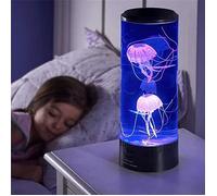 Lampe de Chevet, Lampe Méduse LED USB Rechargeable 7 Couleurs Veilleuse (Multicolore)