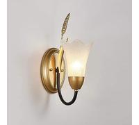 Lampe de Chevet LED, Applique Murale créative européenne en Fer forgé, Applique Murale Moderne en Verre, économie d'énergie, éclairage Mural LED d'intérieur pour Salon/hôtel/Restaurant