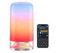 Lampe de Chevet LED, Lampe de Table Tactile Dimmable RGBICWW avec 70 Modes Scène, Compatible avec Alexa, Fonctionne avec Matter, 2