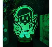 Lampe de chevet LED Link's Awakening pour chambre d'enfant (garçons et filles)