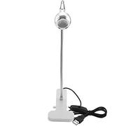 Lampe de Chevet LED USB, Lampe de Bureau Mini avec Pince, Lumière de Lecture Réglable, Lampe de Nuit Économique et Durable - Éclairage Sans Scintillement, Convient pour Étude et (Lumière blanche)