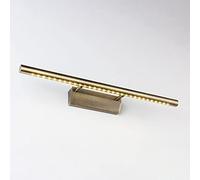 Lampe de Chevet Led Vintage Avec Miroir Avant, Applique Murale Pour Salle Den, Éclairage Pour Cadre Photo, Lampes de Miroir Rétro Pour Armoires À Miroirs Et Coiffeuse/6000K/55Cm