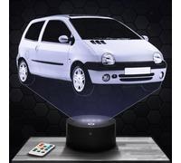 Lampe de chevet LED Voiture Twin 1 collection miniature idée cadeau déco véhicule. Lampe déco bureau salon Voiture Twin 1 Idée cadeau noel fan de voiture de collection