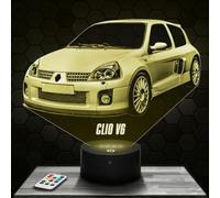 Lampe de chevet LED Voiture V6 Phase 2 collection miniature idée cadeau déco véhicule. Lampe déco bureau salon Voiture V6 Phase 2 Idée cadeau noel fan de voiture de collection