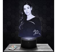 Lampe de chevet M. Belluci décoration Actrice. Idée cadeau homme femme objet M. Belluci veilleuse adulte déco chambre. Idee cadeau noel homme femme original