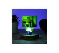Lampe de chevet - MINECRAFT - Icône Zombie - Couleur verte - 1 ampoule - Intérieur
