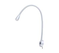 Lampe de chevet murale à col de cygne et port de chargement USB - Lunartec