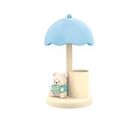 Lampe de chevet ours mignon, mini lampe de table créative, cadeau d'anniversaire pour enfants, lampe de bureau, pièce unique.