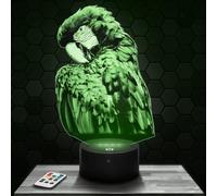 Lampe de chevet Perroquet décoration Animal Oiseau. Idée cadeau homme femme objet Perroquet veilleuse adulte déco chambre. Idee cadeau noel homme femme original