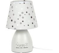 AltoBuy Lampe de Chevet pour Enfant Grise Motif Etoilé