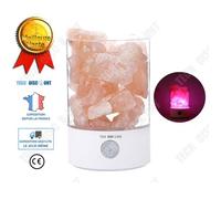 Lampe de chevet - TD® - Cristal de sel de l'Himalaya - LED - Rechargeable USB - Enfant