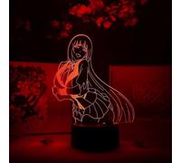 Lampe de chevet Yumeko Jabami Smile Otaku Kakegurui XX, figurine d'anime, veilleuse, LED RGB 16 coul