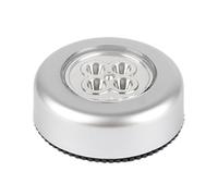 Lampe De Coffre Adhésive - Lumières À Boutons Collants, Lumières Tactiles Led À Coller | Lampe De Placard | Veilleuse Sans Fil, Veilleuse Led, Lumières À Robinet Poussoir ÉConomes En ÉNergie Métal