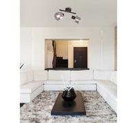 Lampe de Couverture Bronze-Farbe Chrome Éclairage Chambre-Salon Big.light