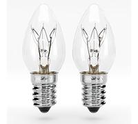 Lampe de cristal de sel E14 7W 2x Ampoule 40 lumens Veilleuse et machine à coudre