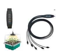 Lampe de croissance à LED, spectre complet, starter de germination, version numérique, pack de 5