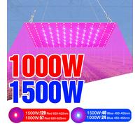 Lampe de croissance de plantes LED à spectre complet, 220V, 1000W, phytolampes pour semis, planche quantique, 1500W, lampes Fito, culture hydroponique, boîte de tente