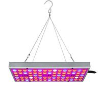 Lampe de Croissance Plant Full Spectrum 25W 75LEDs,Panneau LED pour Plantes d'Intérieur avec IR/UV,Idéal Semis, Serre, Hydroponie