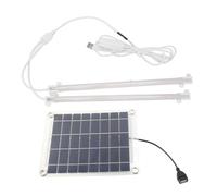 Lampe de Croissance pour Plantes Solaires, Bande LED 10W, Énergie Solaire Double Face, Pour Balcon Serre Herbes Légumes Fleurs - Éclairage Supplémentaire, Économique et (20w)