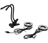 Lampe de culture LED DoubleEnd 360�� Adjustable USB Powered Indoor Gooseneck Plant Grow Lamp for Greenhouse Office