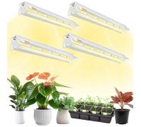 Lampe de culture LED T5 42cm, Full Spectrum, économie d'énergie, 4 pièces