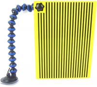 Lampe de débosselage pour Voiture, Outils légers de débosselage de voiture, outil de débosselage sans peinture, panneau réflecteur avec support réglable, outils de débosselage automobile sans peinture