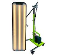 Lampe de Débosselage Robuste, Outils de Débosselage, Éclairage de Mise à Niveau sur Pied, Lampe de Détection de Bosses avec Support Réglable, Éclairage Réglable Green