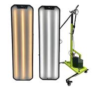 Lampe de débosselage sans peinture à LED pour voitures - panneau 6 couleurs, réflecteur à bosse concave, réglage par zones, alimentation 12V/110-220V, support multi-angle 110-170 cm (Vert)