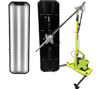 Lampe de débosselage sans peinture à LED - réflecteur à bosse 6 couleurs, luminosité 3 zones, large couverture optique, double alimentation, support inox réglable pour carrosserie auto Green