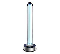 Lampe De Désinfection UV 100W - Lampe De Stérilisation UVC - Lampe Germicide Ultraviolette - Synchronisation À Trois Vitesses + Démarrage Différé De 30 Secondes + Télécommande