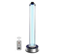 Lampe De Désinfection UV 100W - Lampe De Stérilisation UVC - Lampe Germicide Ultraviolette - Synchronisation À Trois Vitesses + Démarrage Différé De 30 Secondes + Télécommande
