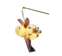 Lampe De Dessin Animé en Peluche Diyte Artisanat Set Matériaux pour L'automne Festival La Famille Activité pour Développement Créativité Ancienne Lampe Lapin Ancienne