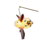 Lampe De Dessin Animé en Peluche Diyte Artisanat Set Matériaux pour L'automne Festival La Famille Activité pour Développement Créativité Ancienne Lampe Lapin Ancienne