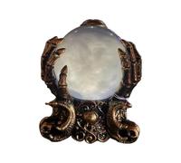 Lampe De Diseuse De Bonne Aventure LED Boule De 12x10x8cm | Décor Psychique Gothique Animé Pour Halloween | Bureau Effrayant, Chambre À Coucher, Cuisine, Bureau, Fête Intérieure Et Extérieure