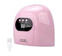 Lampe de durcissement des ongles miniature - Faible poids - Boîtier en ABS - Lampe à ongles USB - Facile à transporter - Technologie de durcissement rapide - Design portable
