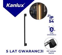 Lampe de façade LED linéaire D 09 8W NW-B 350lm YALTE 38894