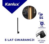 Lampe de façade LED linéaire S 06 8W NW-B 370lm YALTE 38890