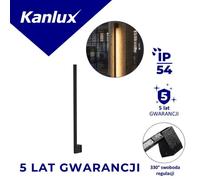 Lampe de façade LED linéaire S 08 10W NW-B 460lm YALTE 38892