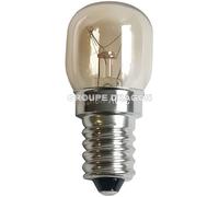 Lampe de four - DE DIETRICH - 15W-230V-300°C - Culot E14 - Longueur 4.8 cm - 1000h de vie