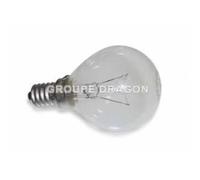 Lampe de four E14 - Pièce d'origine - 40W - 230V - 300°C - 75x45mm
