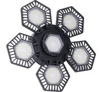 Lampe de garage, plafonnier de travail, lampe de garage LED, lampe d'atelier, panneau lumineux pliable, lampe déformable