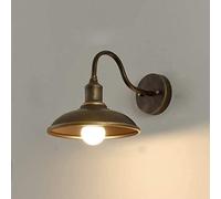Lampes de grange à col de cygne rétro industriel de pays américain extérieur étanche IP65 E27 luminaire applique murale en métal éclairage applique murale ferme applique murale chambre maison bar coul