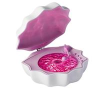 Lampe de haut-parleur en coquillage - Lumière audio côtière élégante, lampe artisanale en coquillages | Balise d'humeur ambiante, émetteur de tonalité aquatique apaisante, pièce scintillante