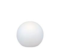 Lampe De Jardin À Boule Avec Câble Et Prise Blanche IP65 E27 LED 6500 K Ø 50 Cm