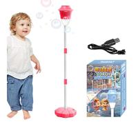 Lampe de jardin à la torche à bulles, machine à bulles avec lumières et