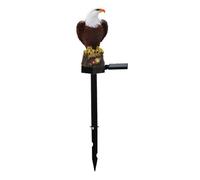 Lampe de jardin à LED en forme d'oiseau féroce, lampe solaire pour statuette, convient pour la cour