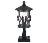 Lampe De Jardin ASHFORD H:34Cm Aluminium Rustique